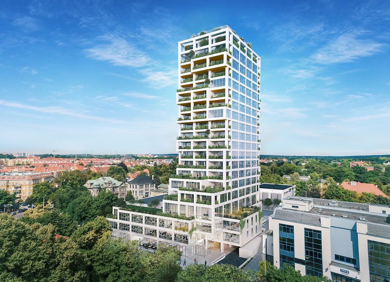 Prime Construction wird die Konstruktion des bereits bestehenden Fernsehturmgebäudes für den Bedarf des Mehrfamilienhauses "SKY Garden" umbauen und ausbauen.